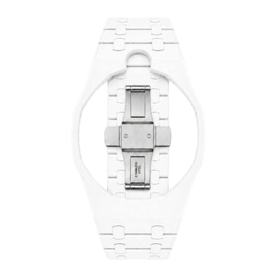 Bracelet en ceramique - Huit Blanc